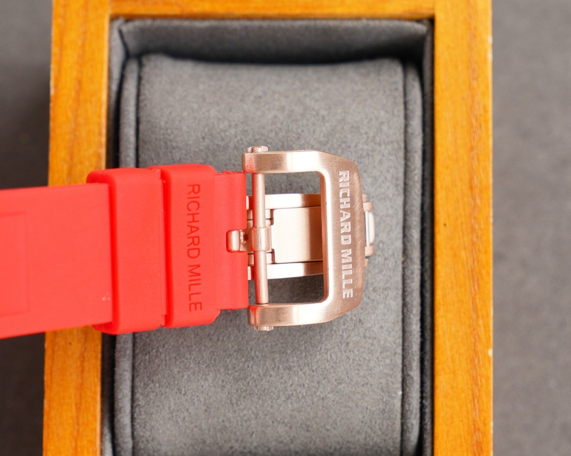 RM 052 "Skull" Rose Gold Full Diamond Edition