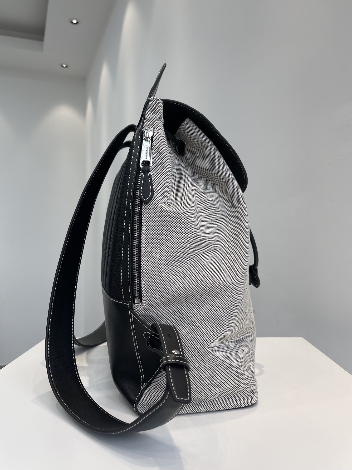 Burberry clamshell backpack