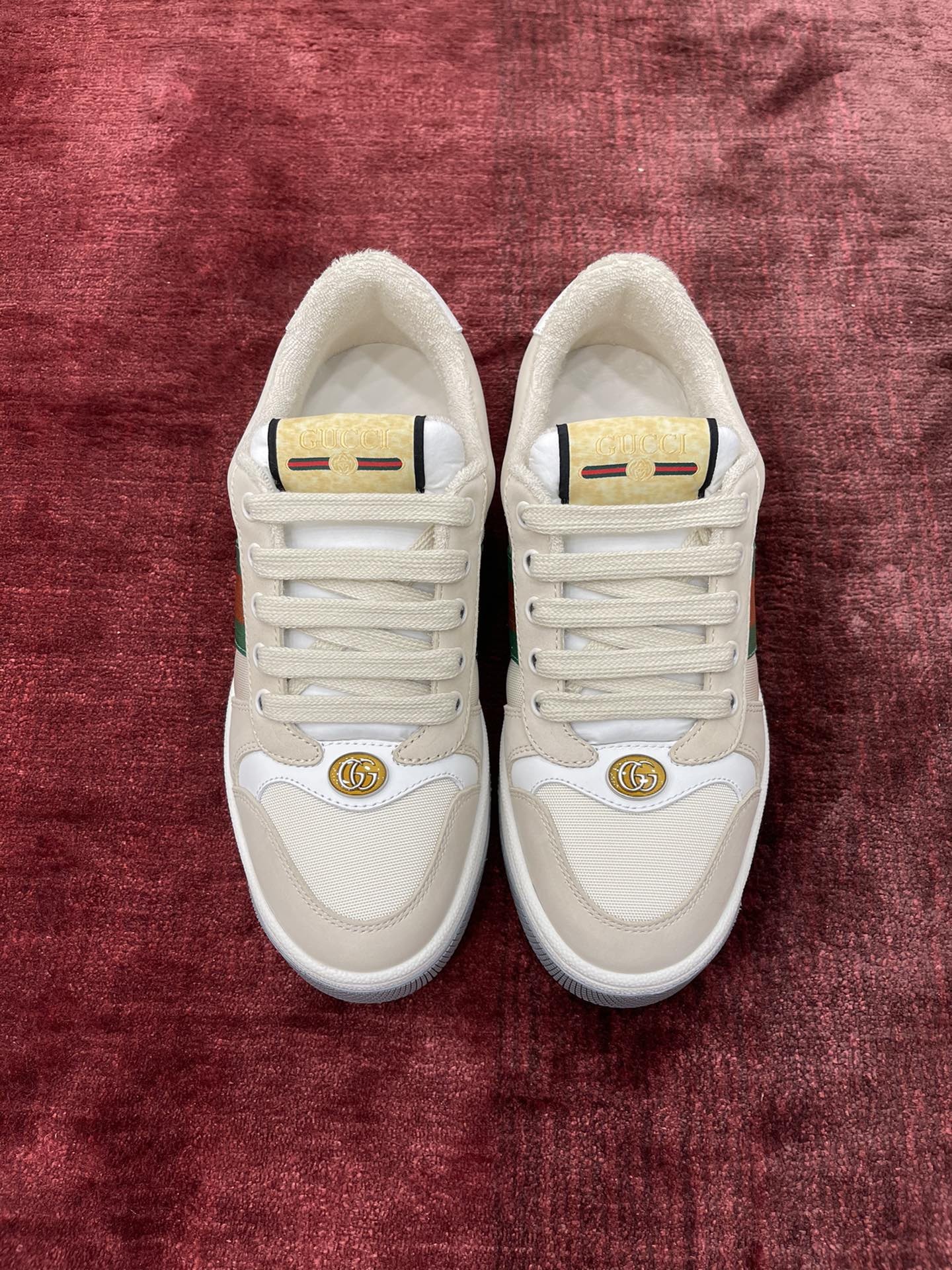 Gucci's classic distressed sneakers