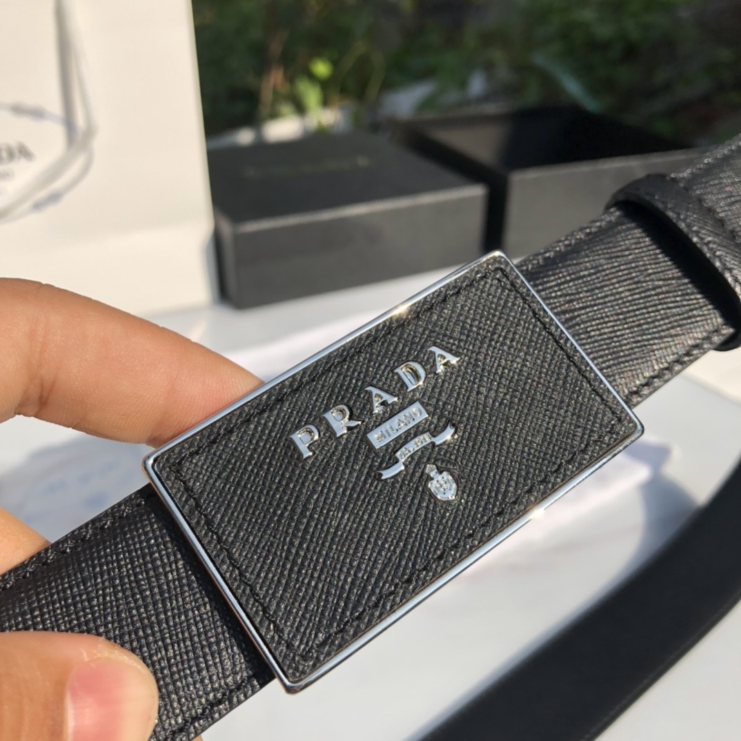 Prada men's belt