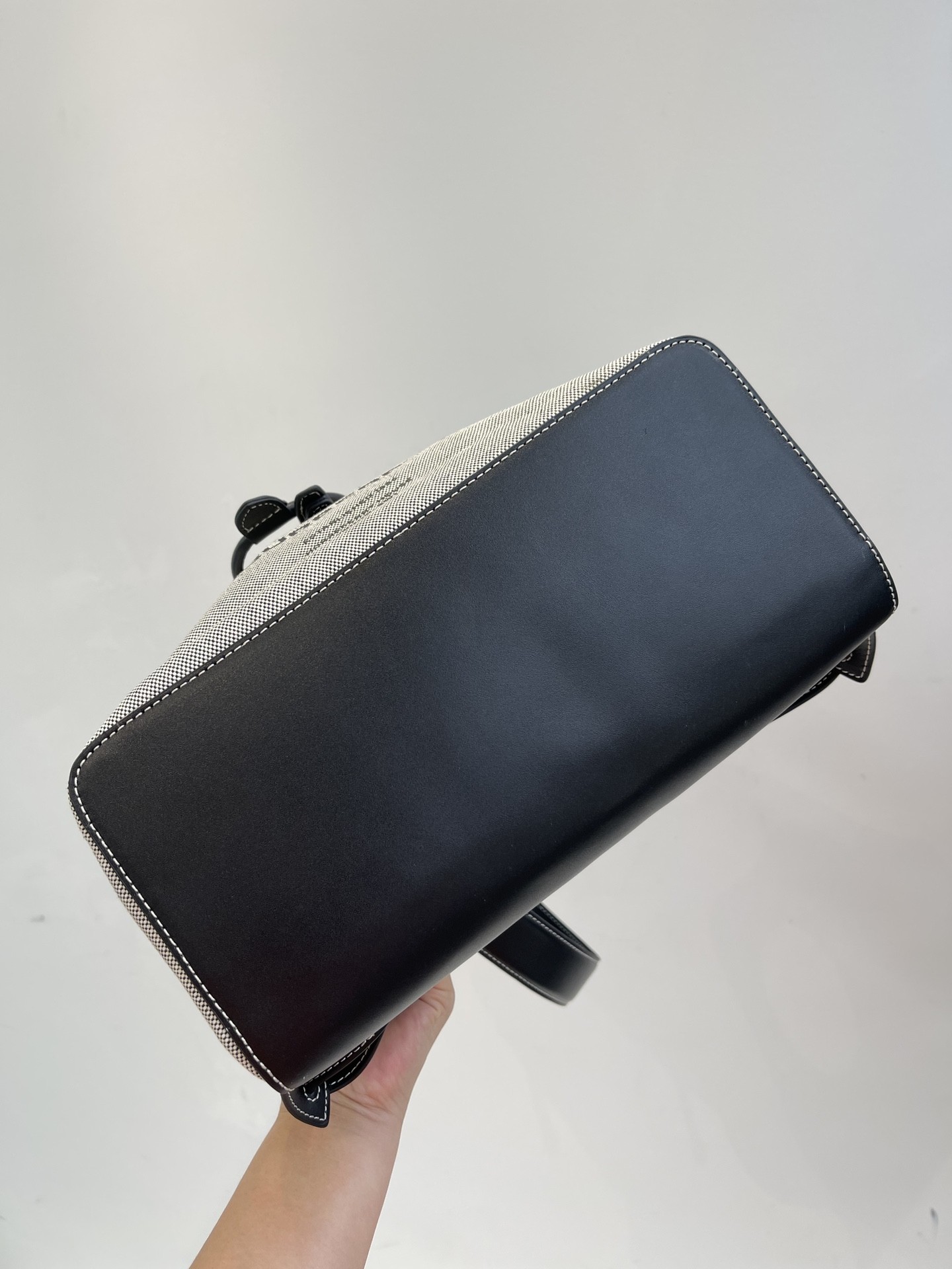 Burberry clamshell backpack