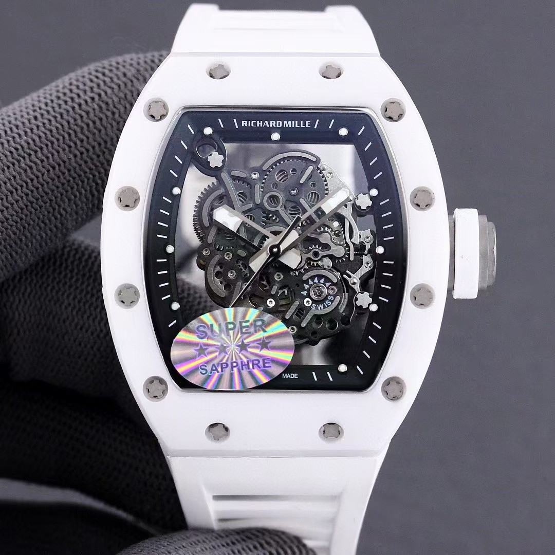 RM 055 "White Ceramic" Watch