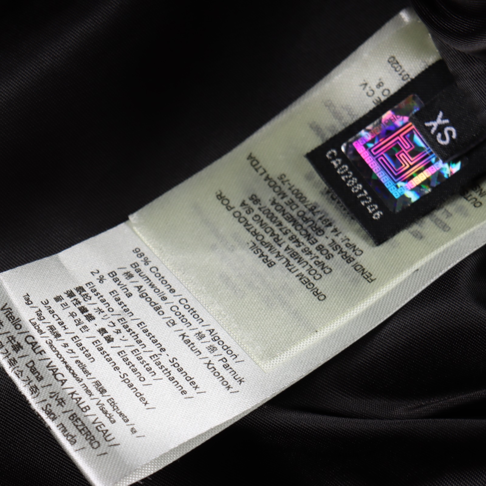 FENDI/Fendi Monster Eyes Baseball Jacket