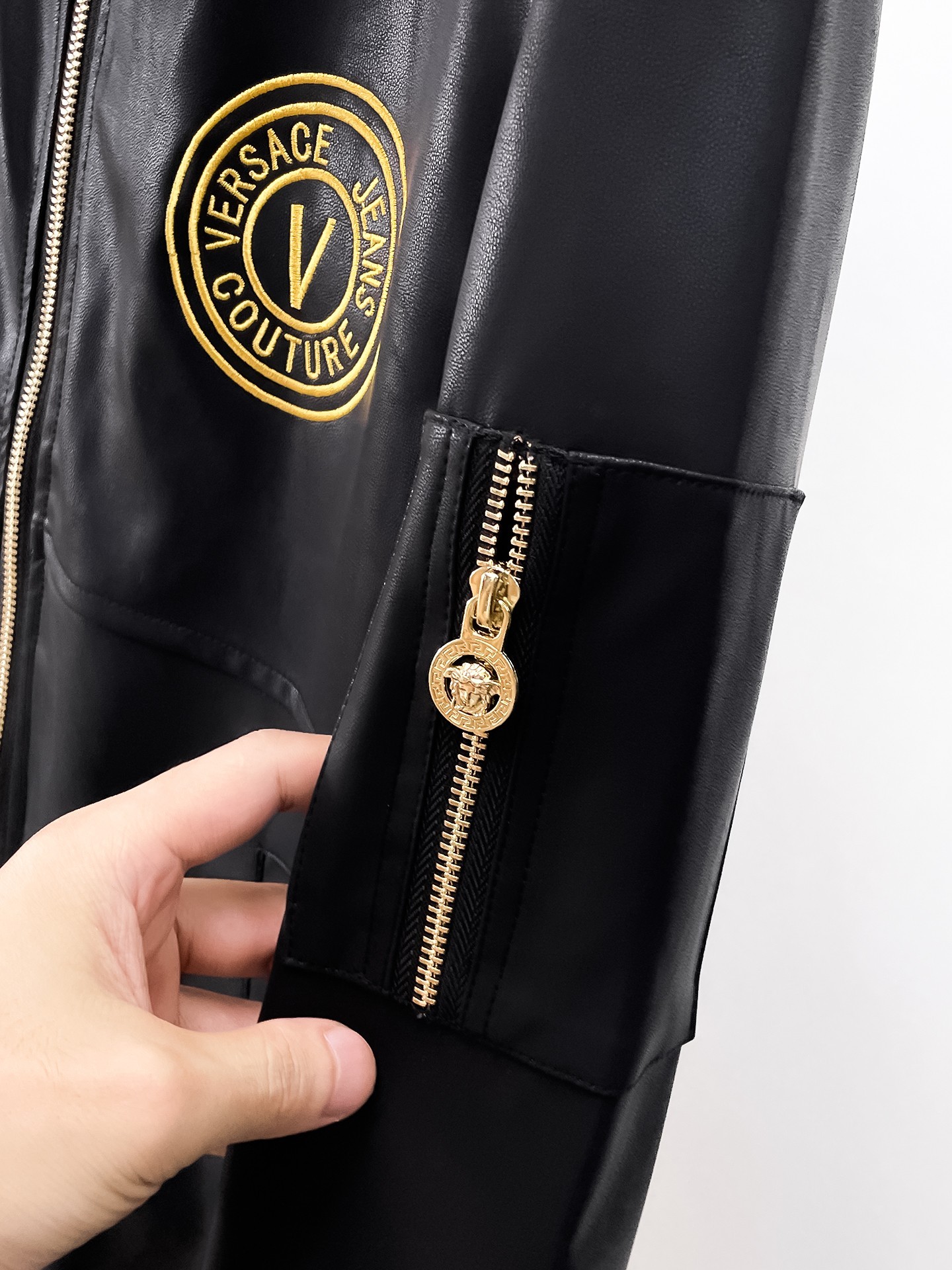 Versace 2026SS New Men's Leather Jacket