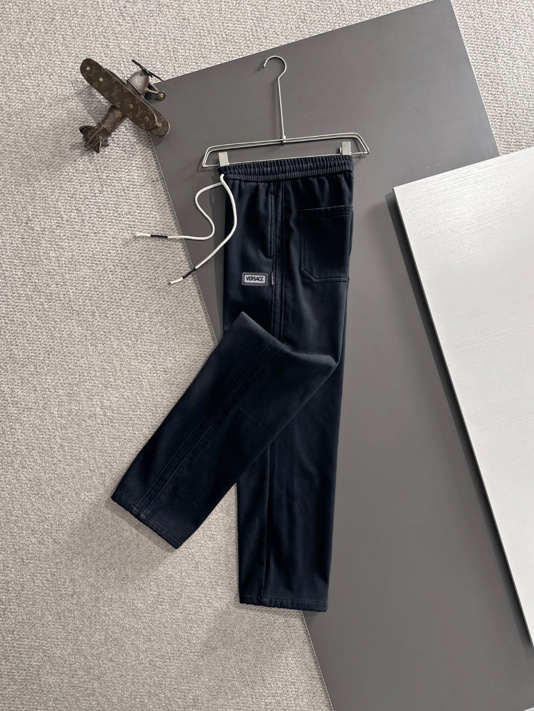 Versace 2025 Winter New Elastic Waist Casual Pants