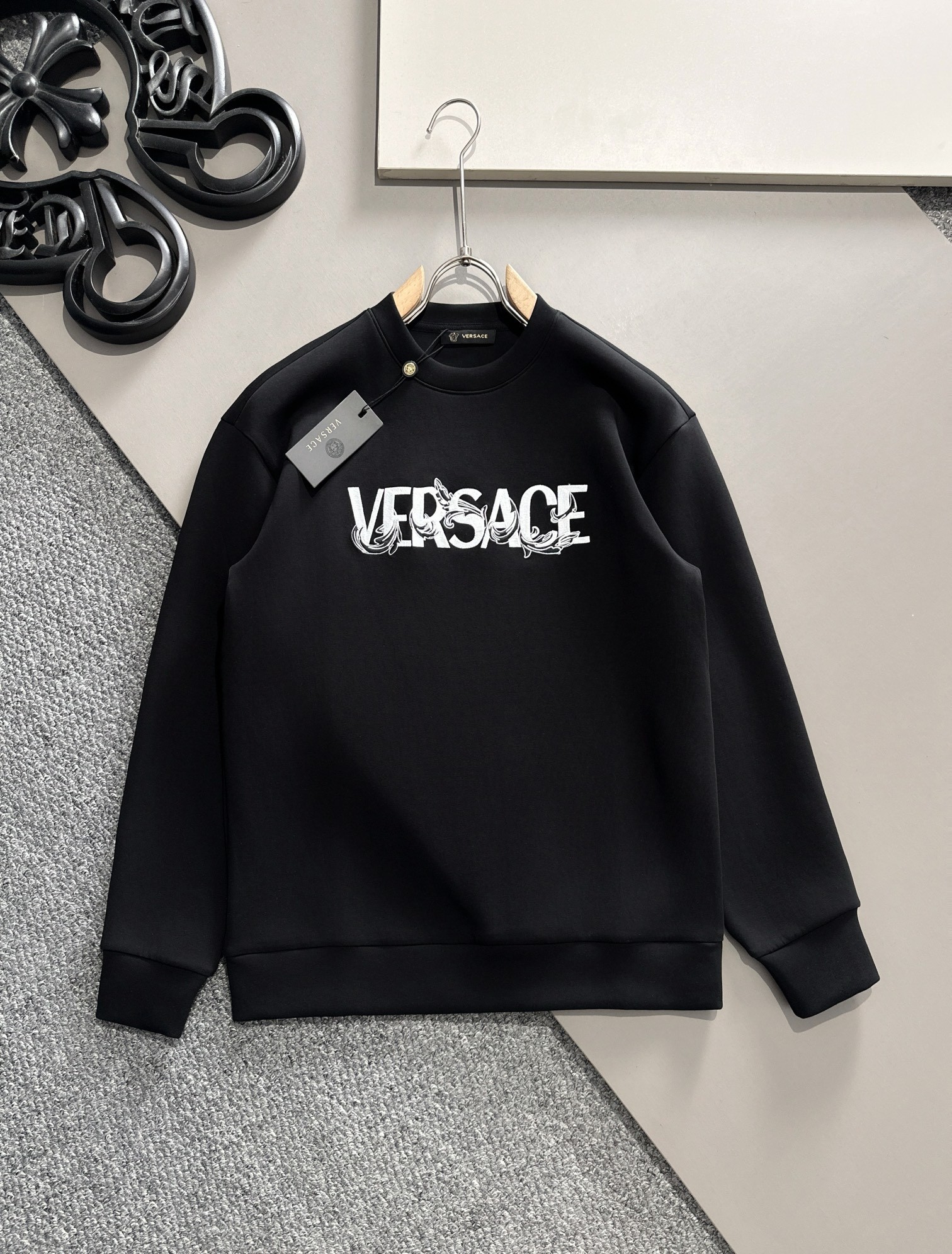 Versace 2025 Latest Space Cotton Sweatshirt