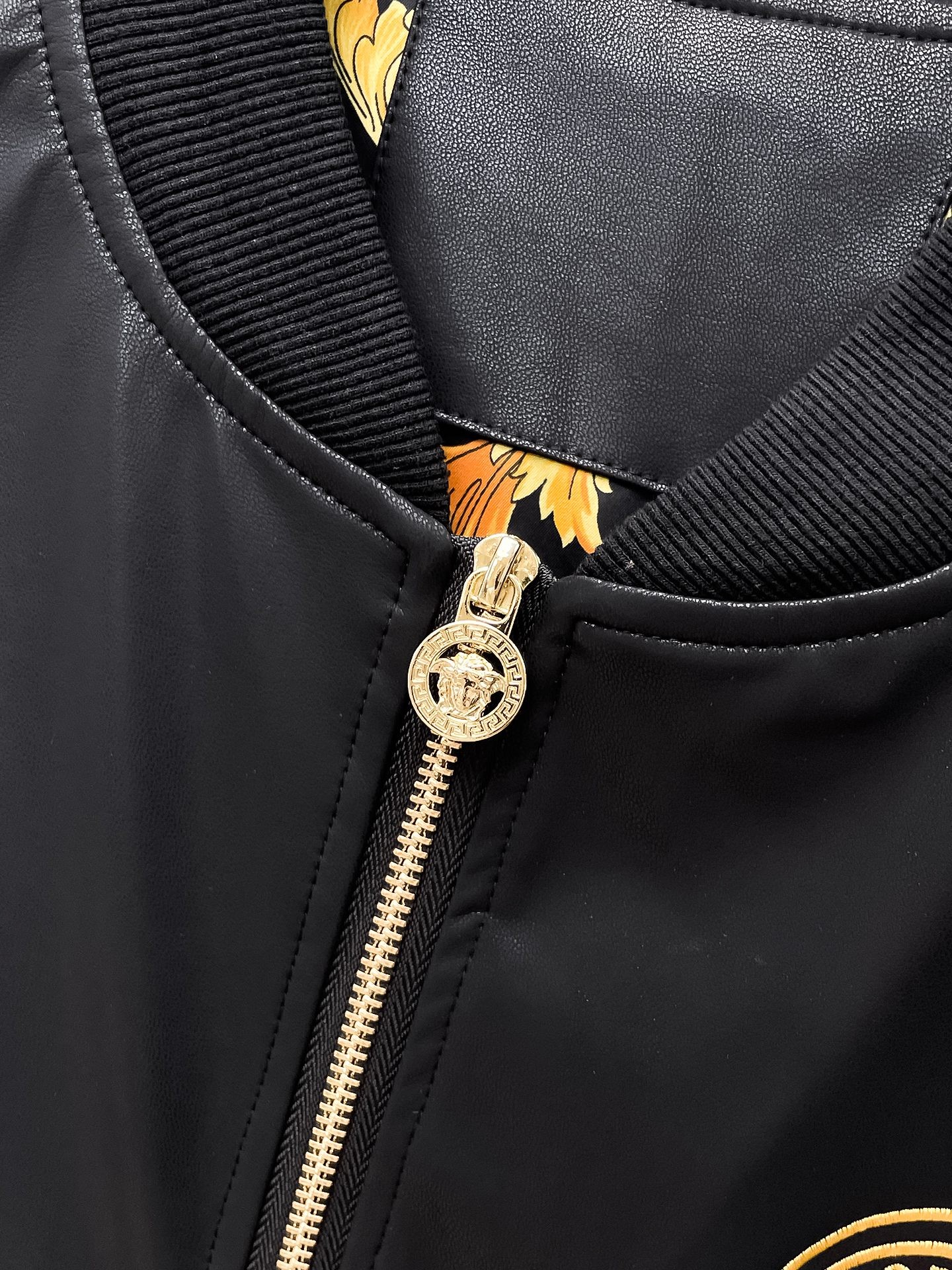 Versace 2026SS New Men's Leather Jacket
