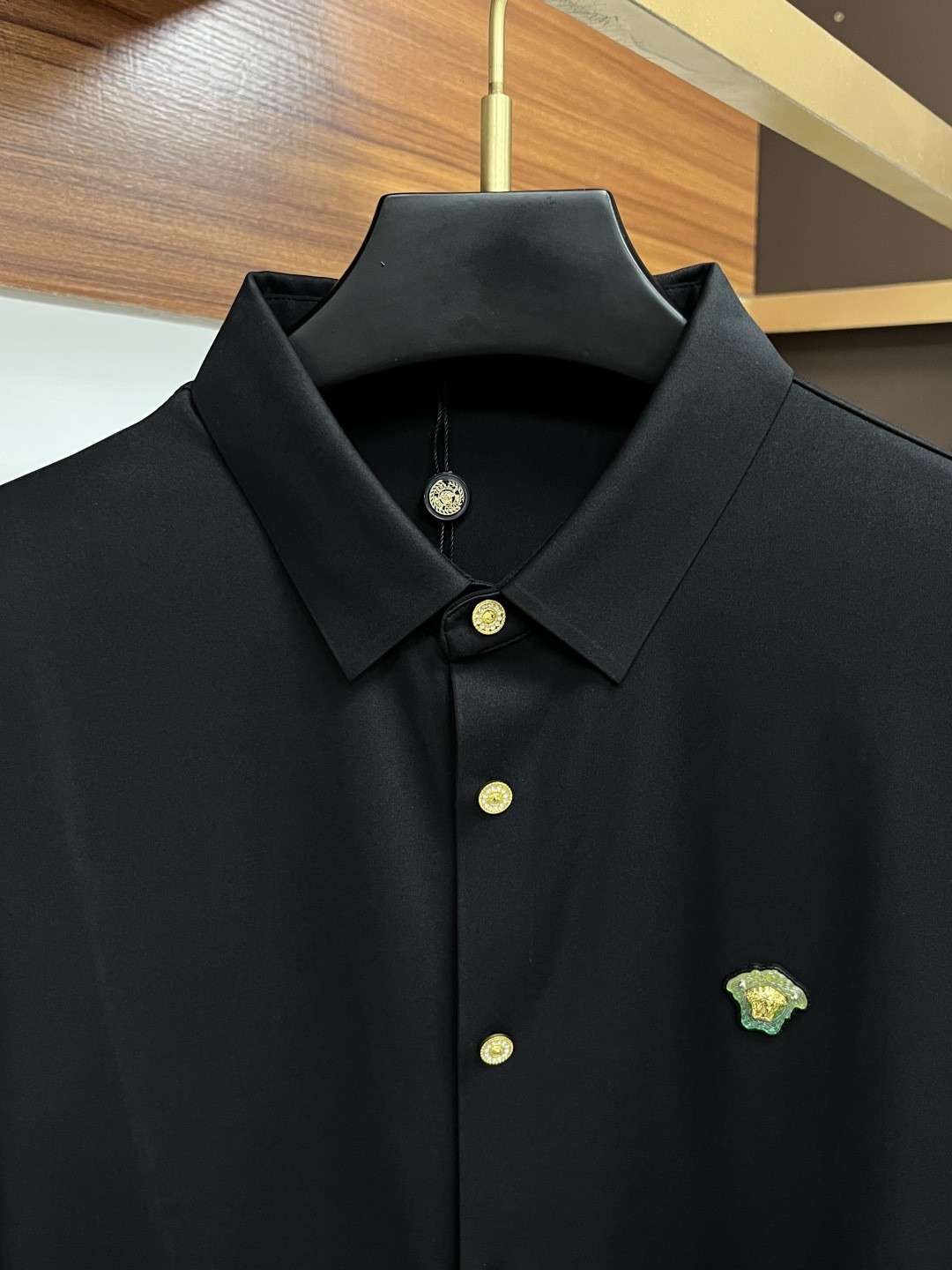 Versace 25S Autumn Men's Long-Sleeved Shirt